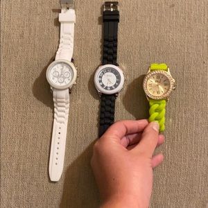 Lot of Sport Band Fashion Watches!